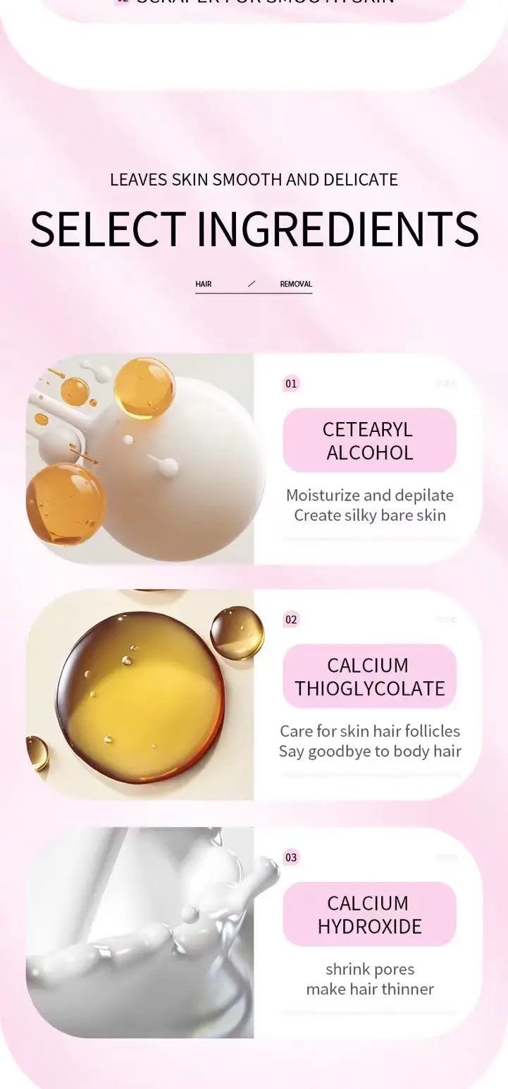 SADOER Hair Removal Smoothing Cream product detail